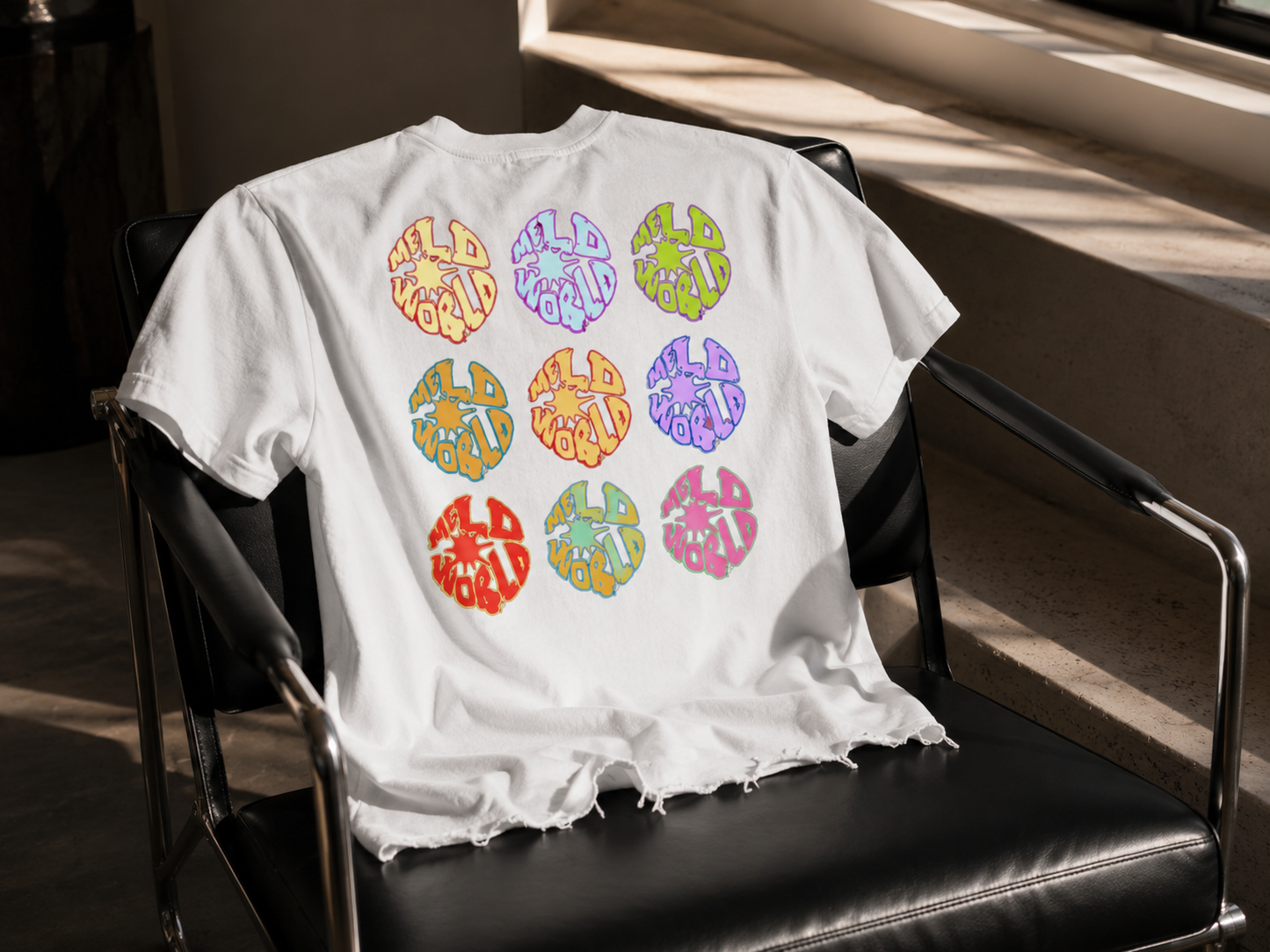 MELD World Spectrum Tee | Vintage White